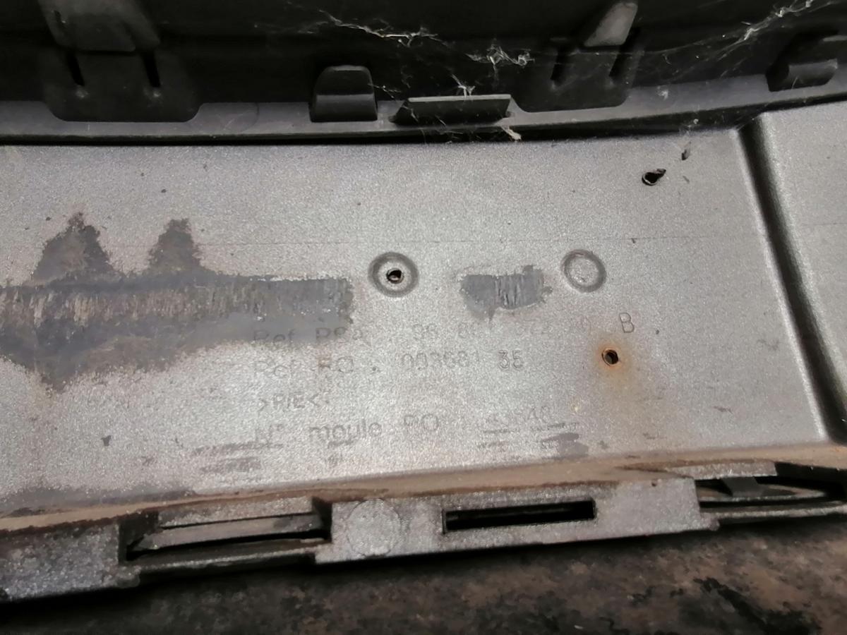 Peugeot 207SW original Sto&szlig;stange Stossf&auml;nger vorne EZR Aluminiumgrau Metallic Bj.2008